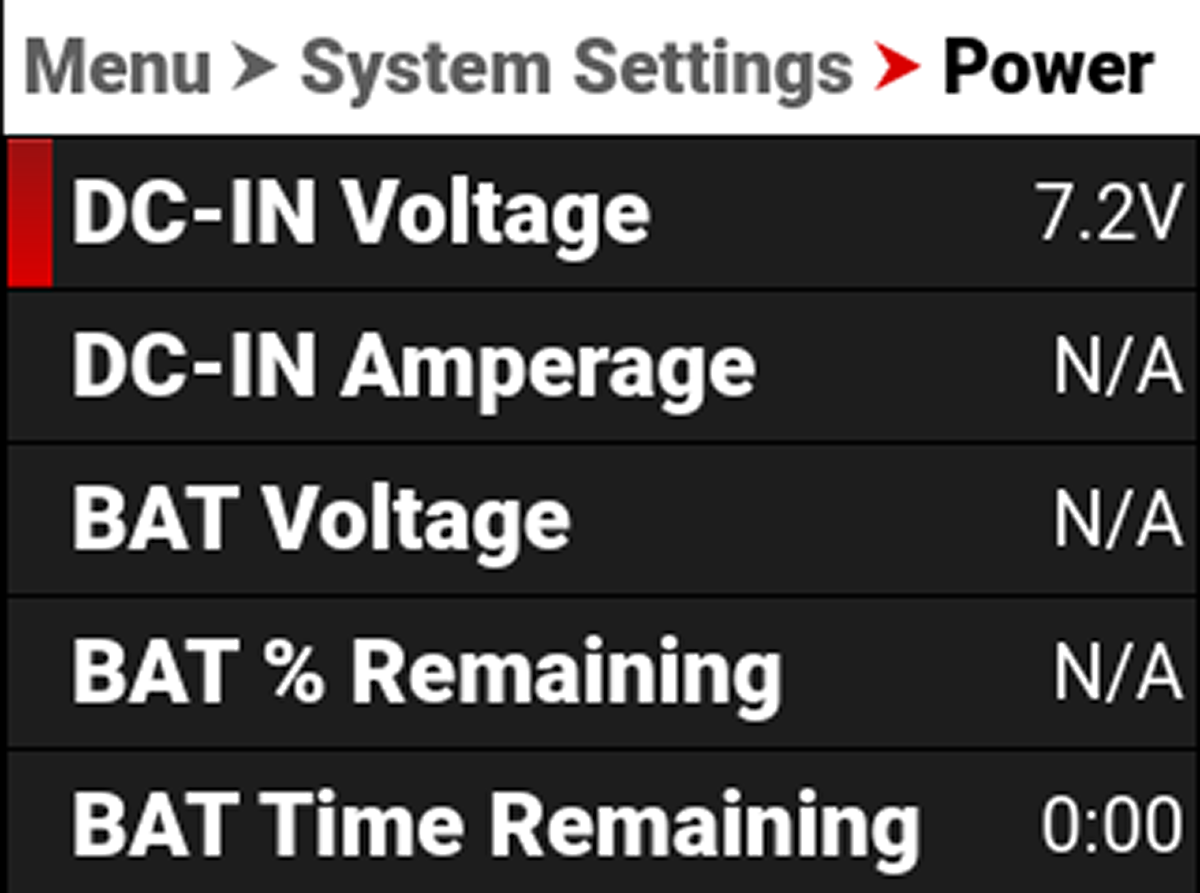 Power Indicator Robotics Power